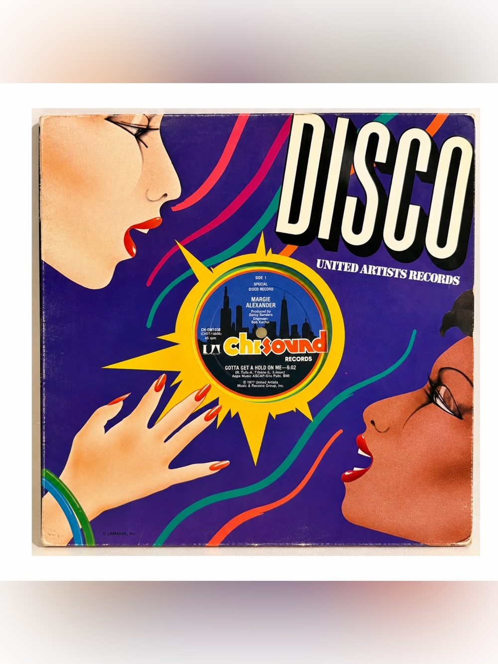 Margie Alexander Gotta Get A Hold On Me 1977 Chi-Sound 12” Disco Vinyl Music